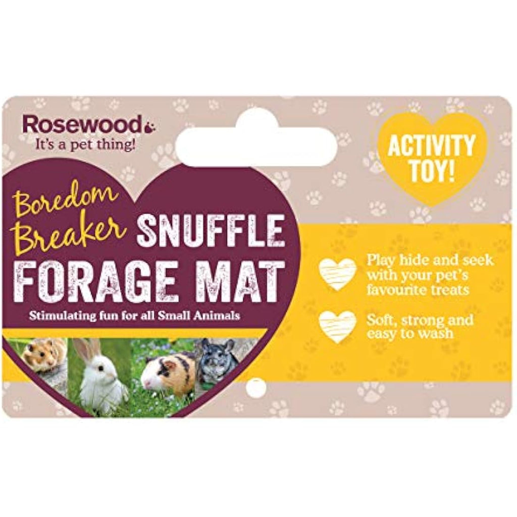 Rosewood Snuffle Forage Mat for Rabbits & Guinea Pigs | 29.5x20cm