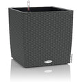 LECHUZA CUBE Cottage 50 Self-Watering Planter – Granite Modern Pot