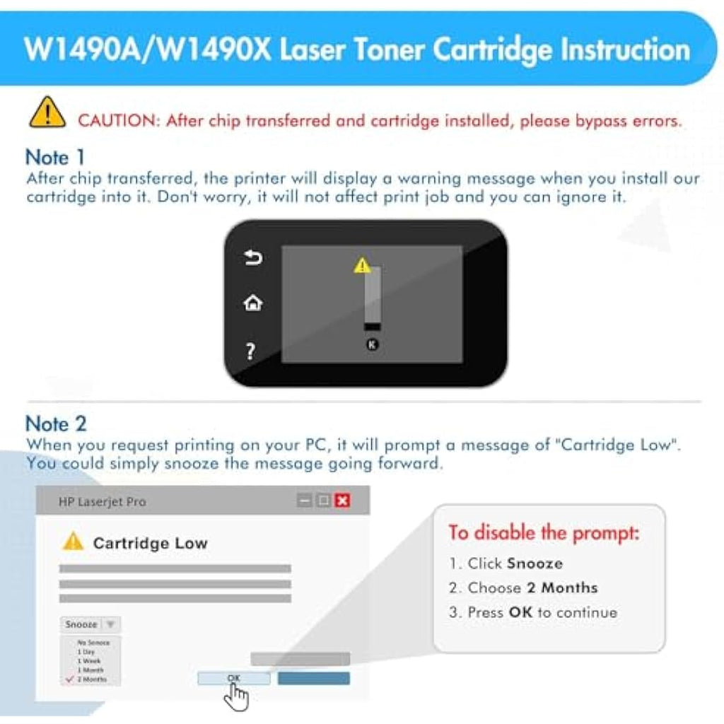 INFITONER 149A Black Toner Cartridge for HP Laser Pro 4002DW 4102FDW