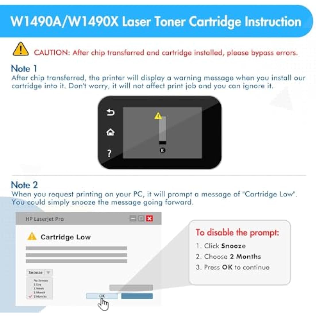 INFITONER 149A Black Toner Cartridge for HP Laser Pro 4002DW 4102FDW