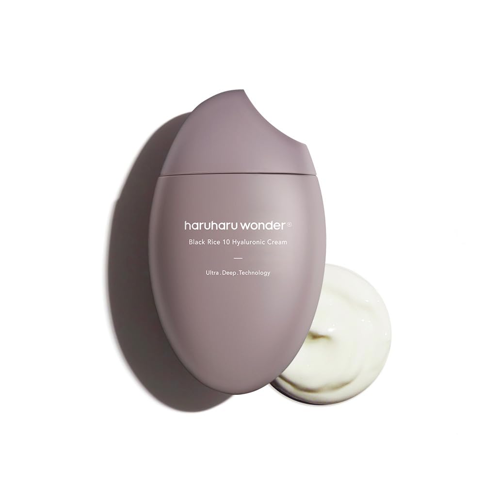 Haruharu Wonder Black Rice 10 Hyaluronic Cream - Vegan Moisturizer 50ml