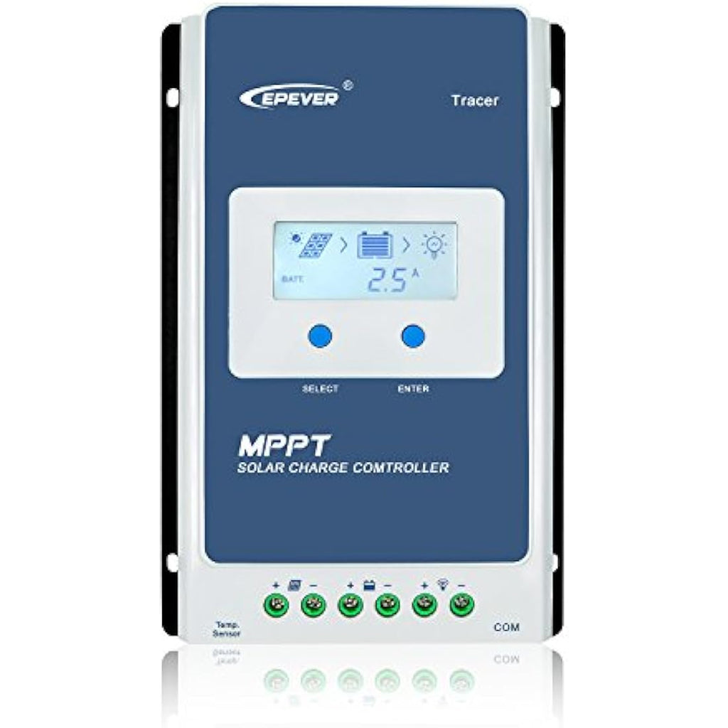 EPEVER 30A MPPT Solar Charge Controller 12V/24V for Lithium & Gel