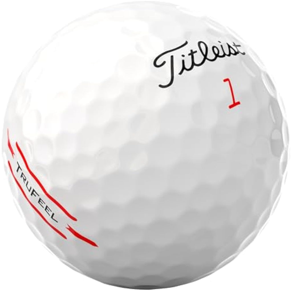 Titleist TruFeel Golf Balls | Ultra-Soft Feel Low Flight | 12-Ball Pack