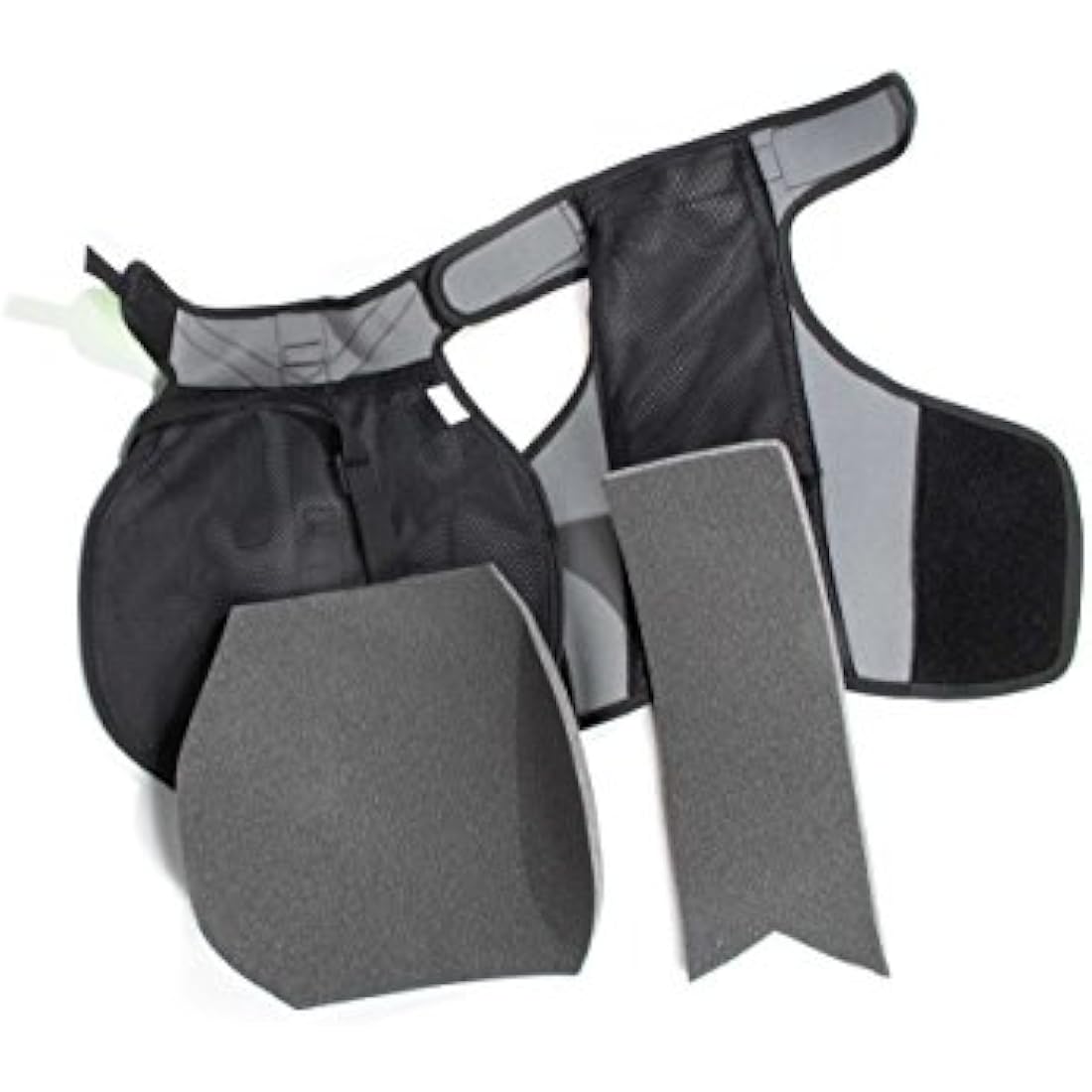 Julius-K9 IDC 3-in-1 Dog Vest | Swimming, Rehab & Winter Coat - Black/Neon
