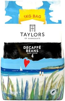 Taylors of Harrogate Decaf Coffee Beans – 100% Arabica, 2kg Pack