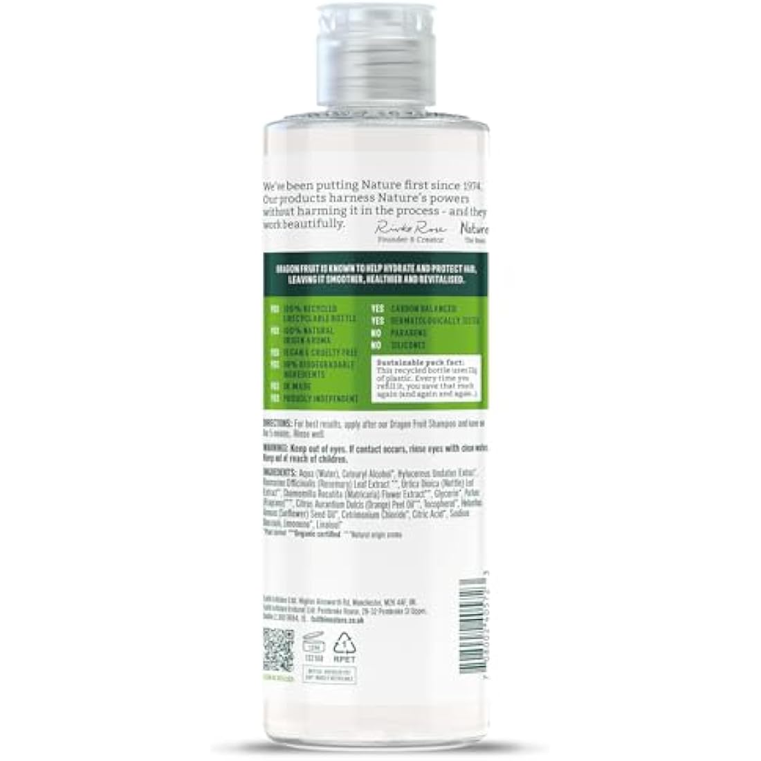 Faith In Nature Dragon Fruit Conditioner – Revitalising for Oily Hair, 400ml