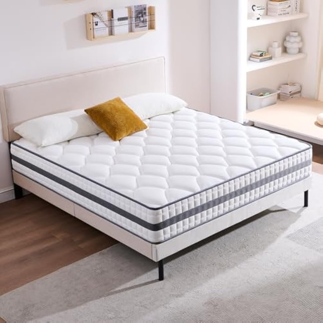 Twirest King Hybrid Mattress | 7-Zone Memory Foam & Spring | 30cm