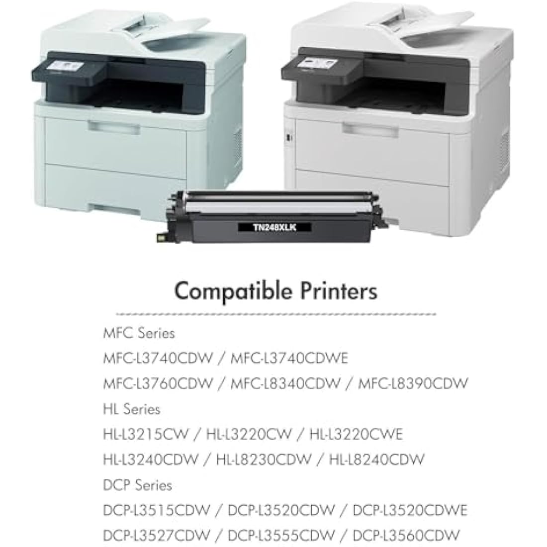 Jolof Store TN248XL Compatible Toner Cartridge for Brother MFC-L3760CDW