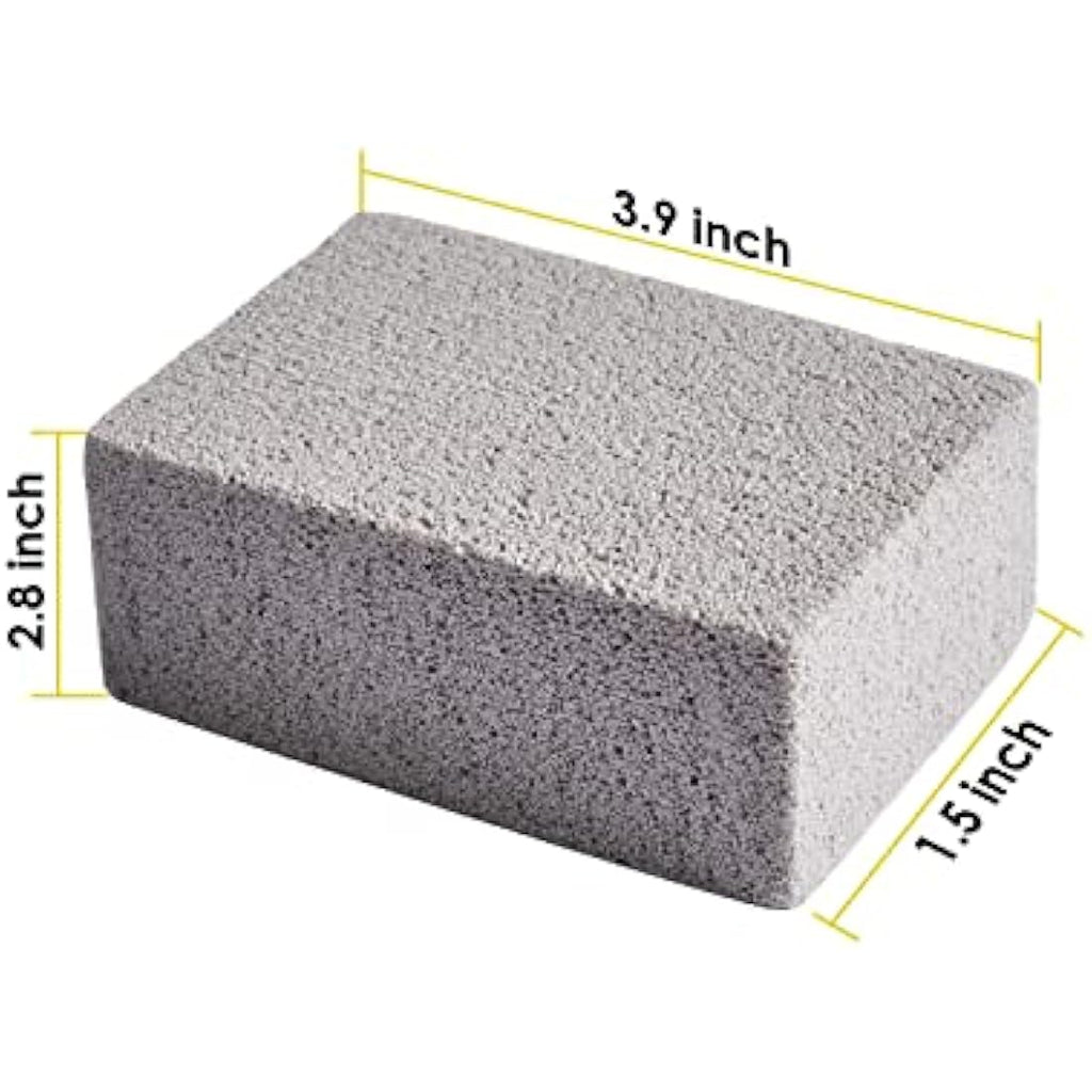 Grill Cleaning Brick 4-Pack | Natural Pumice Griddle Stone