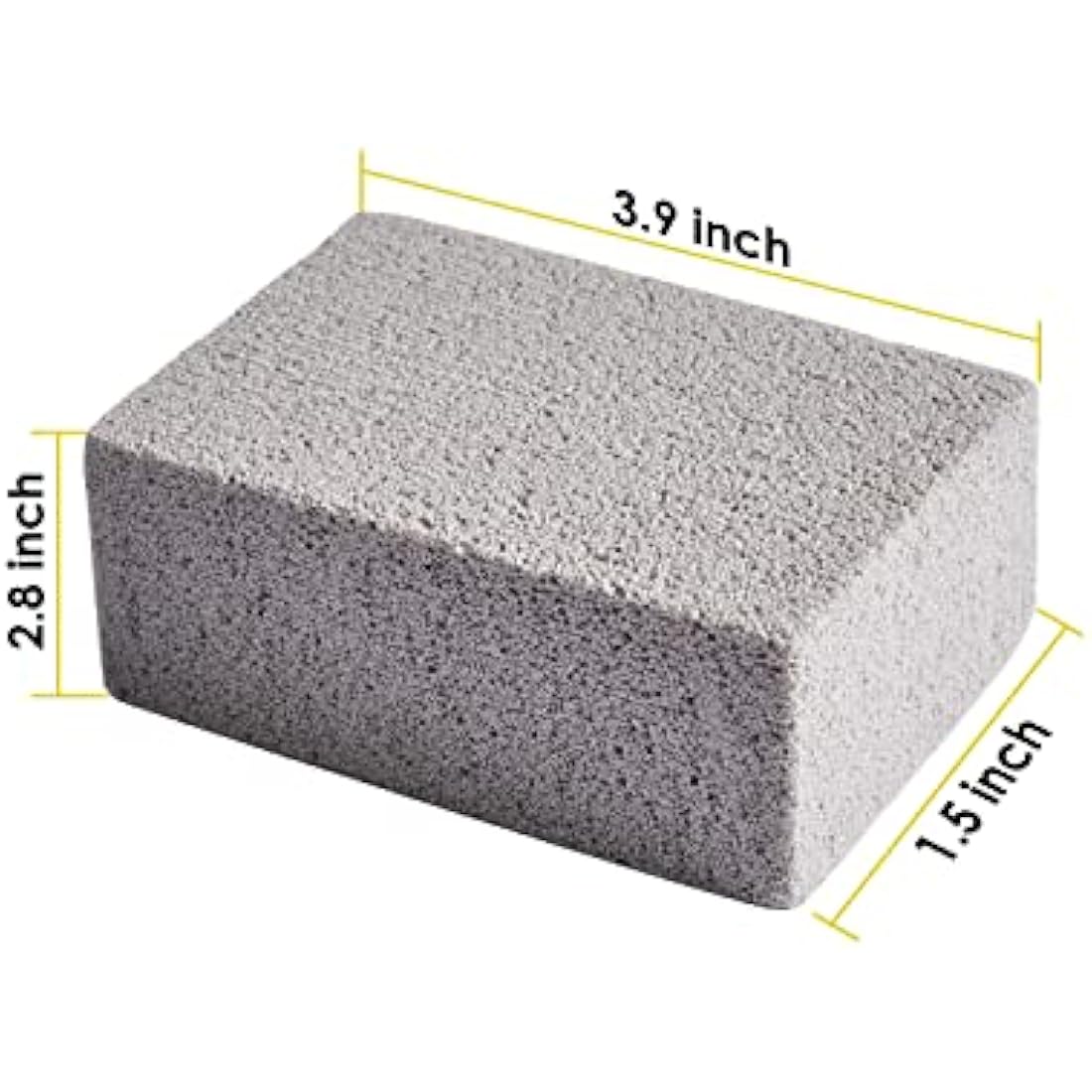 Grill Cleaning Brick 4-Pack | Natural Pumice Griddle Stone