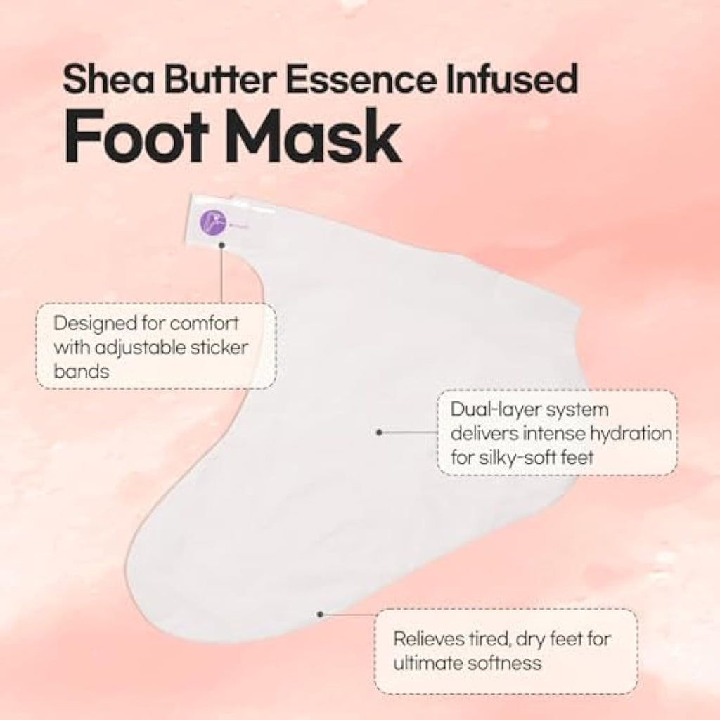 Epielle Moisturizing Hand & Foot Masks - 12 Pairs with Avocado Oil