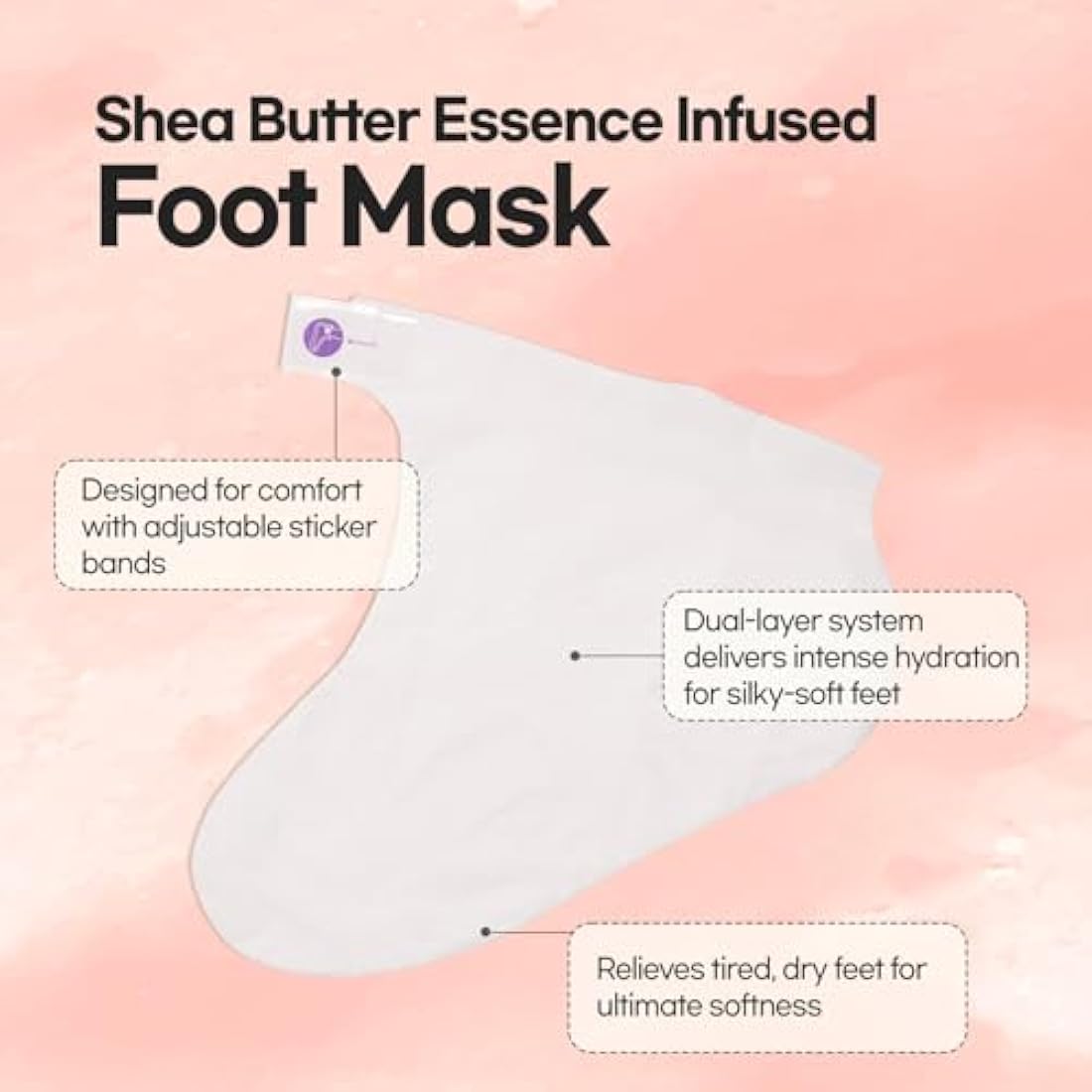 Epielle Moisturizing Hand & Foot Masks - 12 Pairs with Avocado Oil