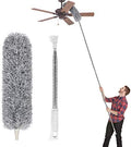 Lomida Microfiber Duster with 100-inch Extendable Pole and Bendable Head