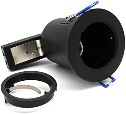 Sanlumia 10-Pack Fire Rated GU10 Recessed Ceiling Downlights - Black