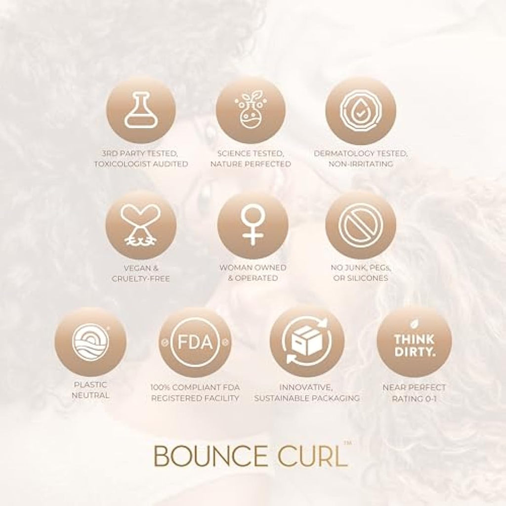 Bounce Curl Light Creme Gel – Frizz Control Styling Gel for Curly Hair