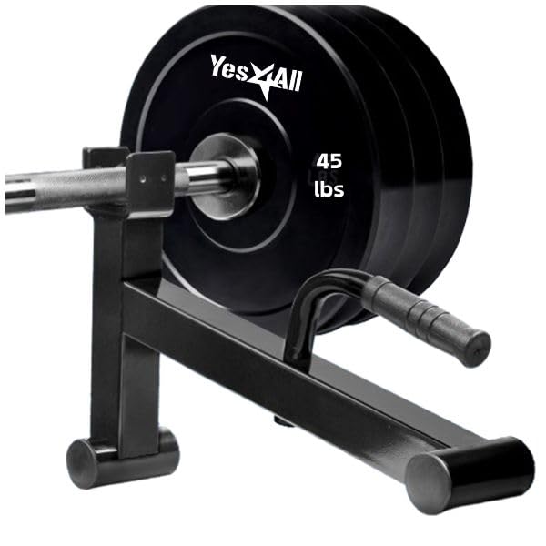 Yes4All WST9 Deadlift Barbell Jack – Heavy Duty Steel Lift, Black