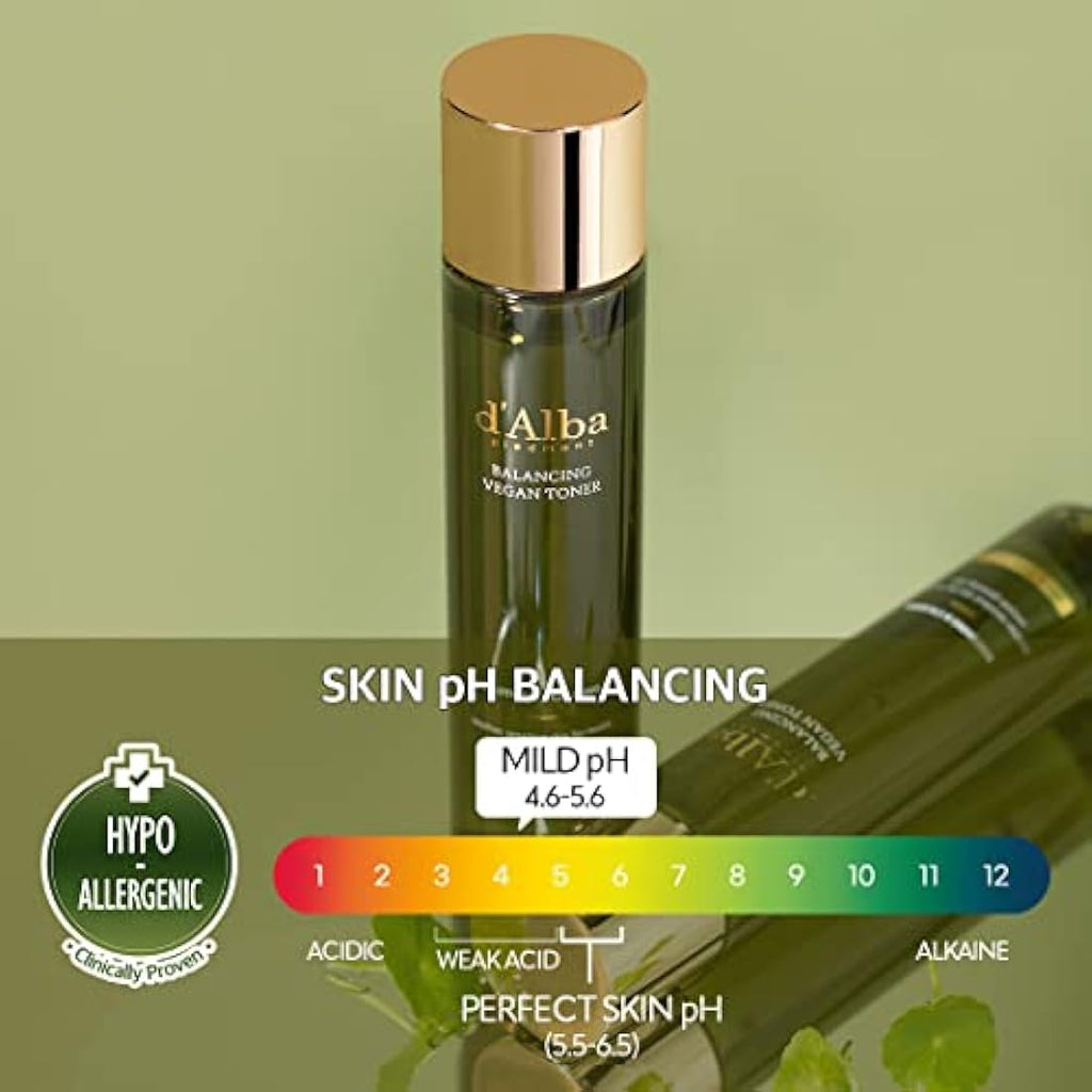 d'Alba Italian White Truffle Vegan Toner | Hydrating & Balancing Skincare