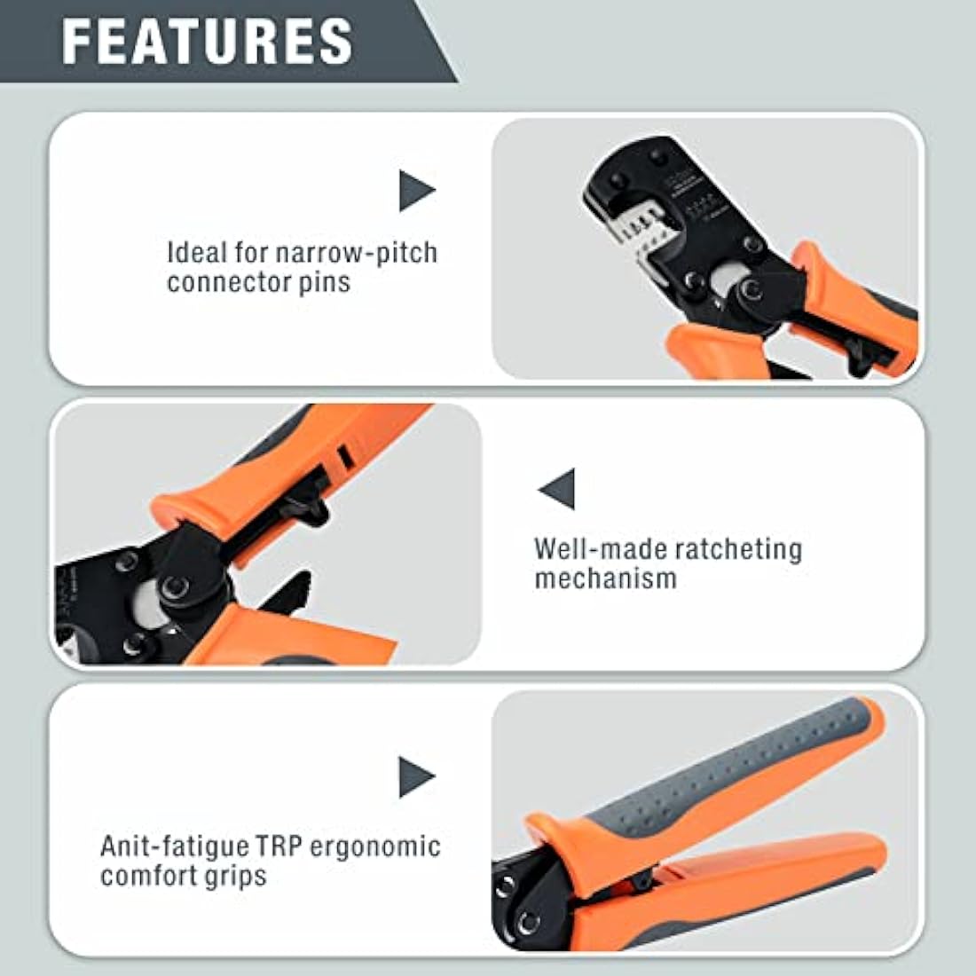 iCrimp Micro Connector Ratcheting Crimper for Molex, JST & JAE