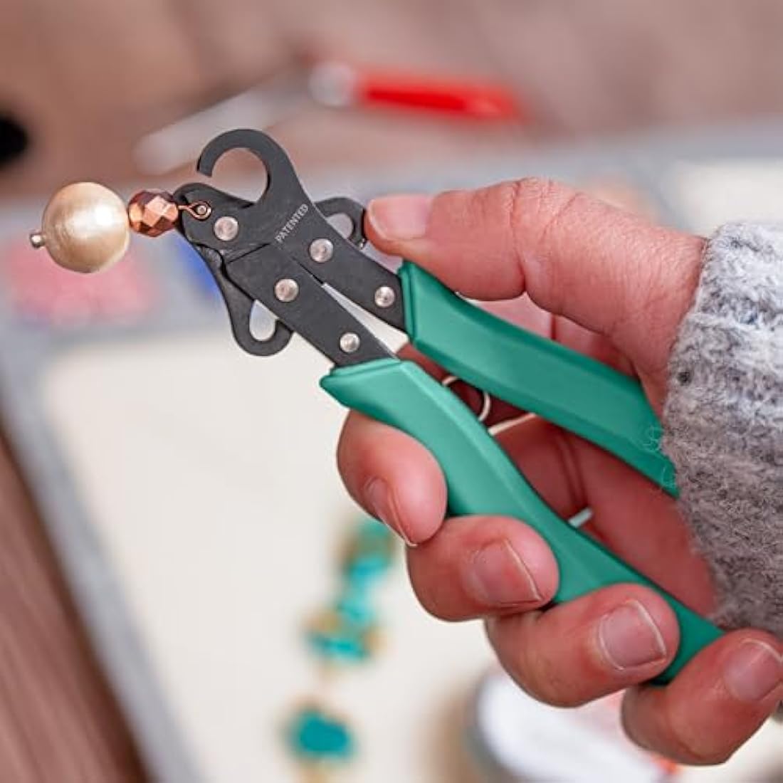 The Beadsmith Vintaj One Step Looper – 1.5mm Jewelry Wire Plier