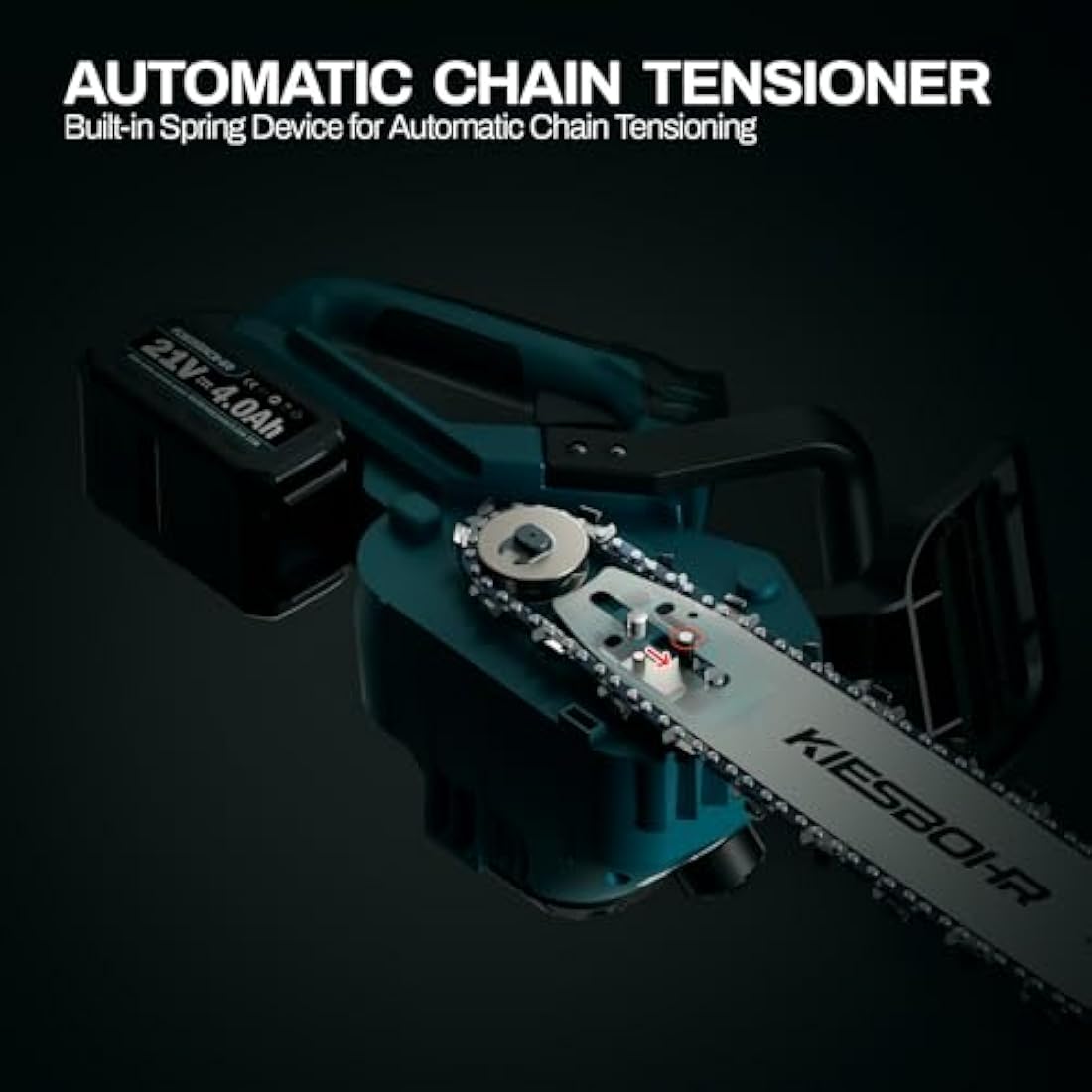 KIESBOHR 12 Inch Brushless Cordless Chainsaw | Makita 18V Compatible