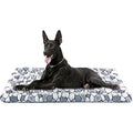 VANKEAN Reversible Dog Crate Pad – Washable Soft Pet Bed Mat, Grey