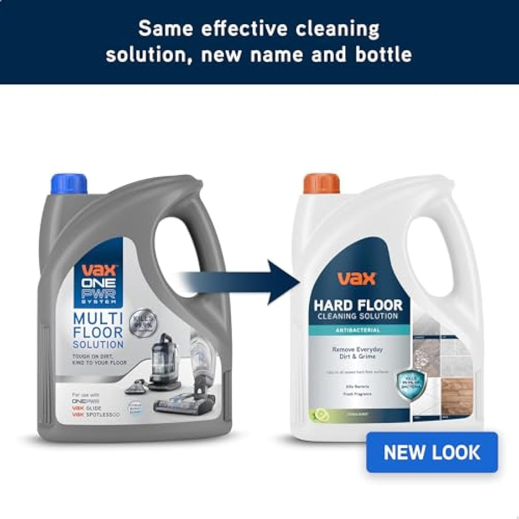 Vax Antibacterial Hard Floor Cleaning Solution - Citrus Burst, 4L