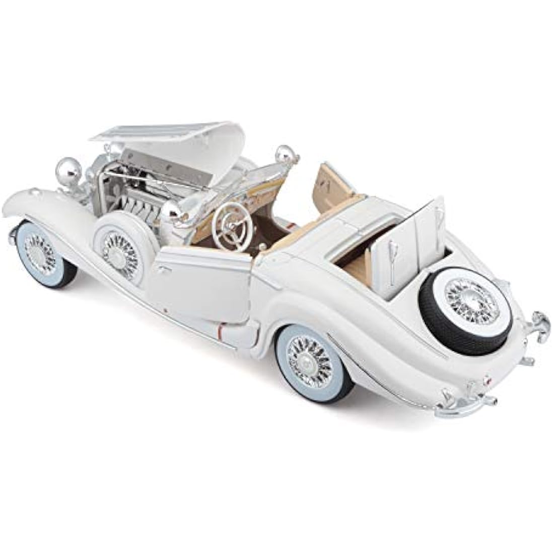Mercedes Benz 500K Typ Specialroadster 1:18 Diecast Model Car