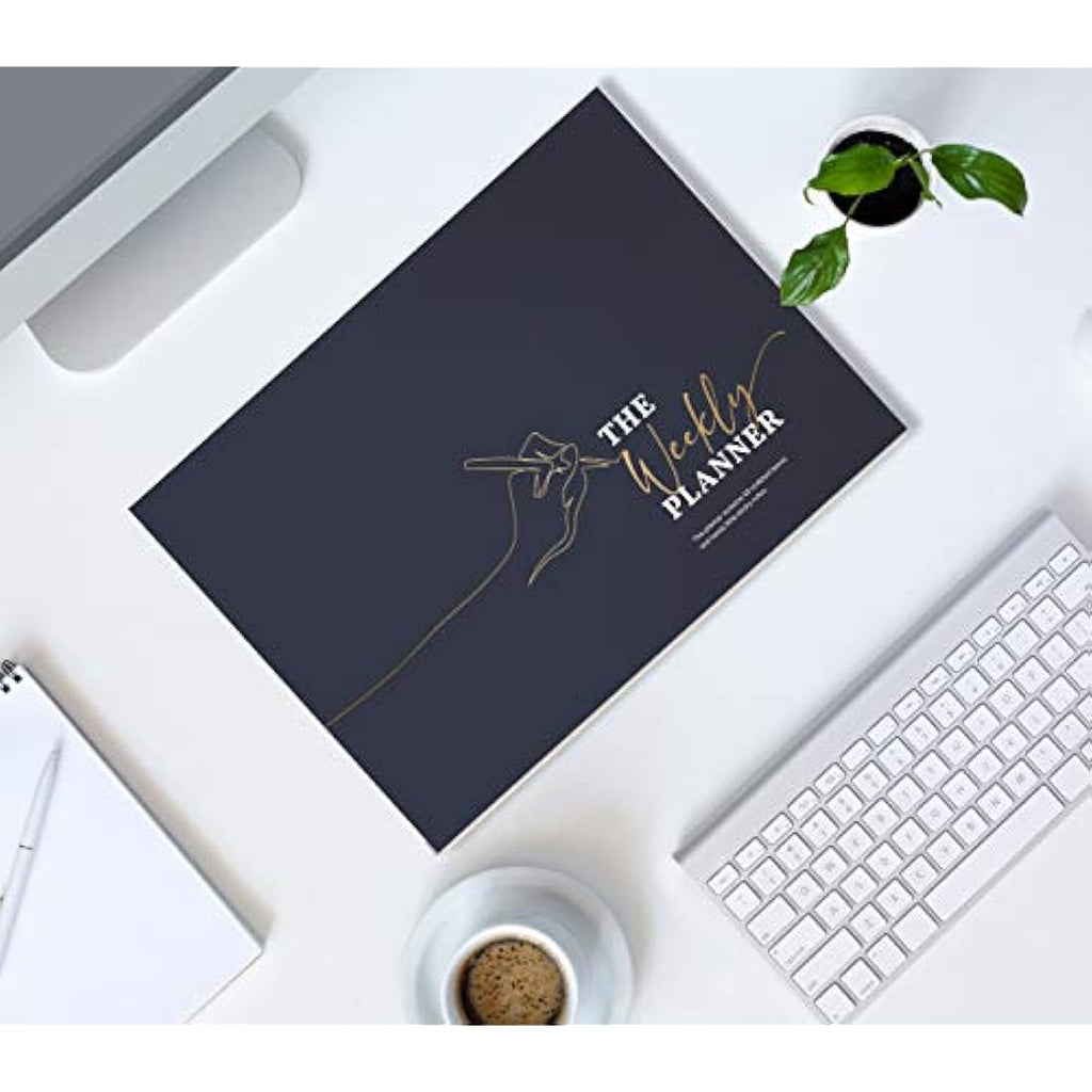 Jolof Store Weekly Planner Pad – Undated Desk Notepad & Habit Tracker