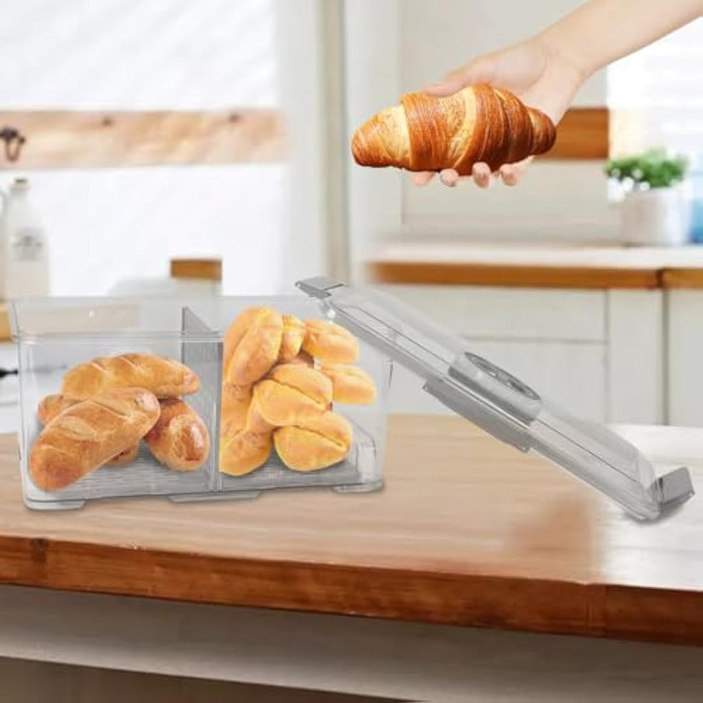Airtight Bread Bin – Vacuum Storage Box with Time Dial