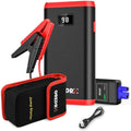 GREPRO Car Jump Starter - 12V Portable Battery Booster with LCD Screen