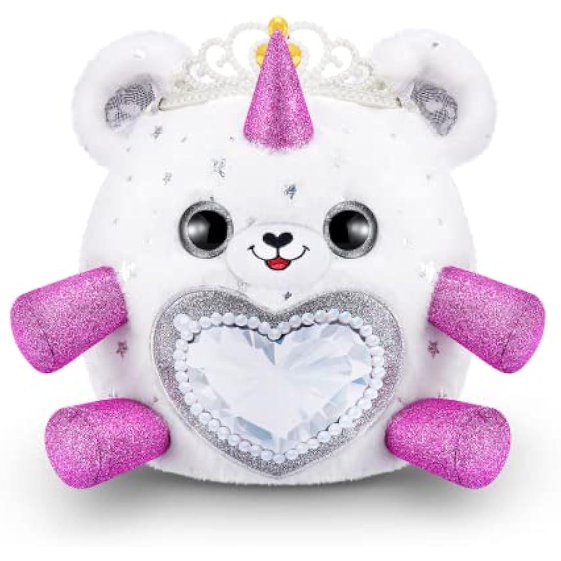 Rainbocorns Fairycorn Princess Series 6 – Gemmie Polar Bear Plush Toy
