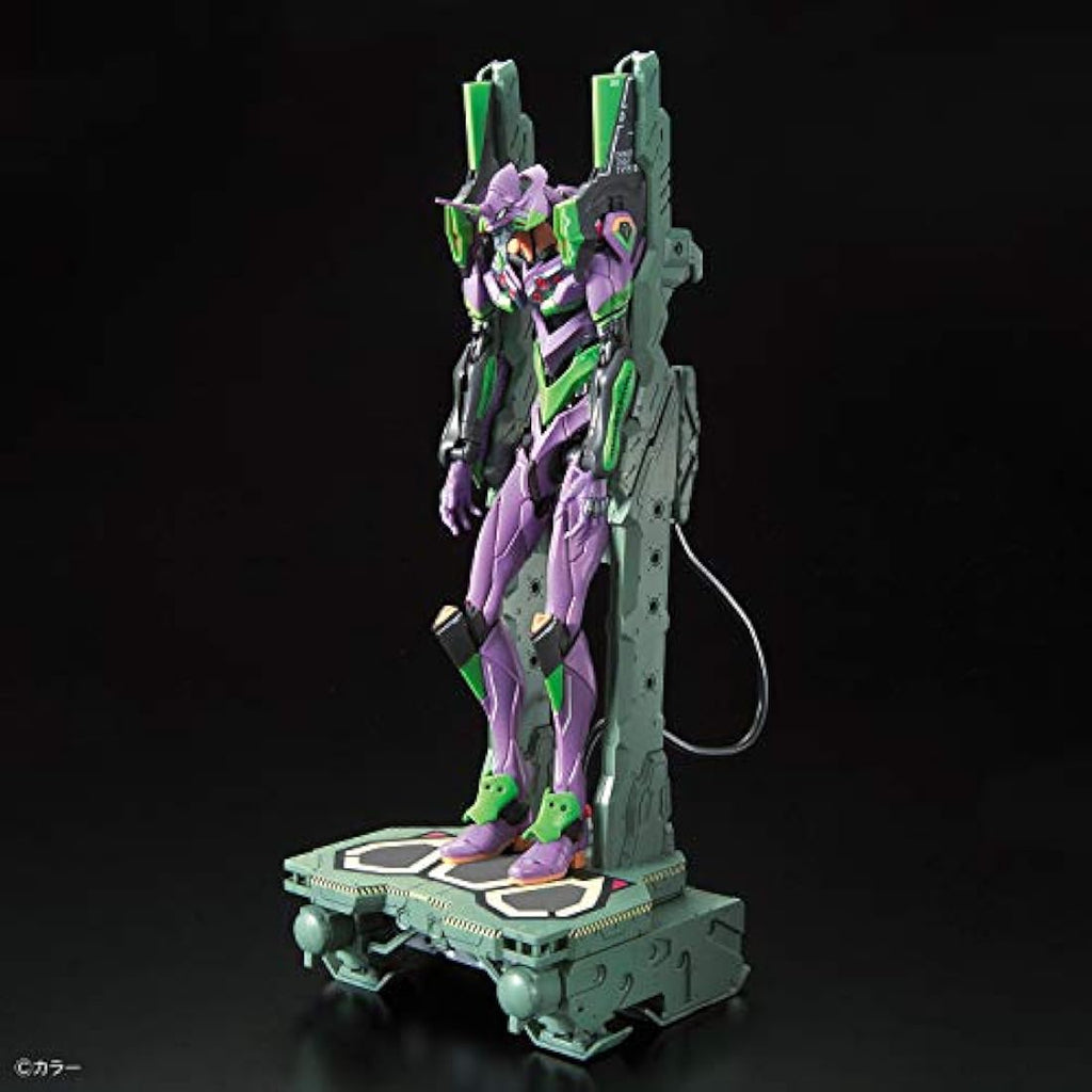 Bandai RG Evangelion Unit-01 Model Kit | DX Transport Platform Set