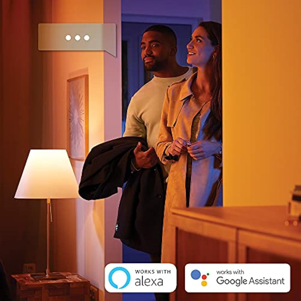 Philips Hue Smart LED Bulb – 100W 1600lm E27 White & Colour Ambiance