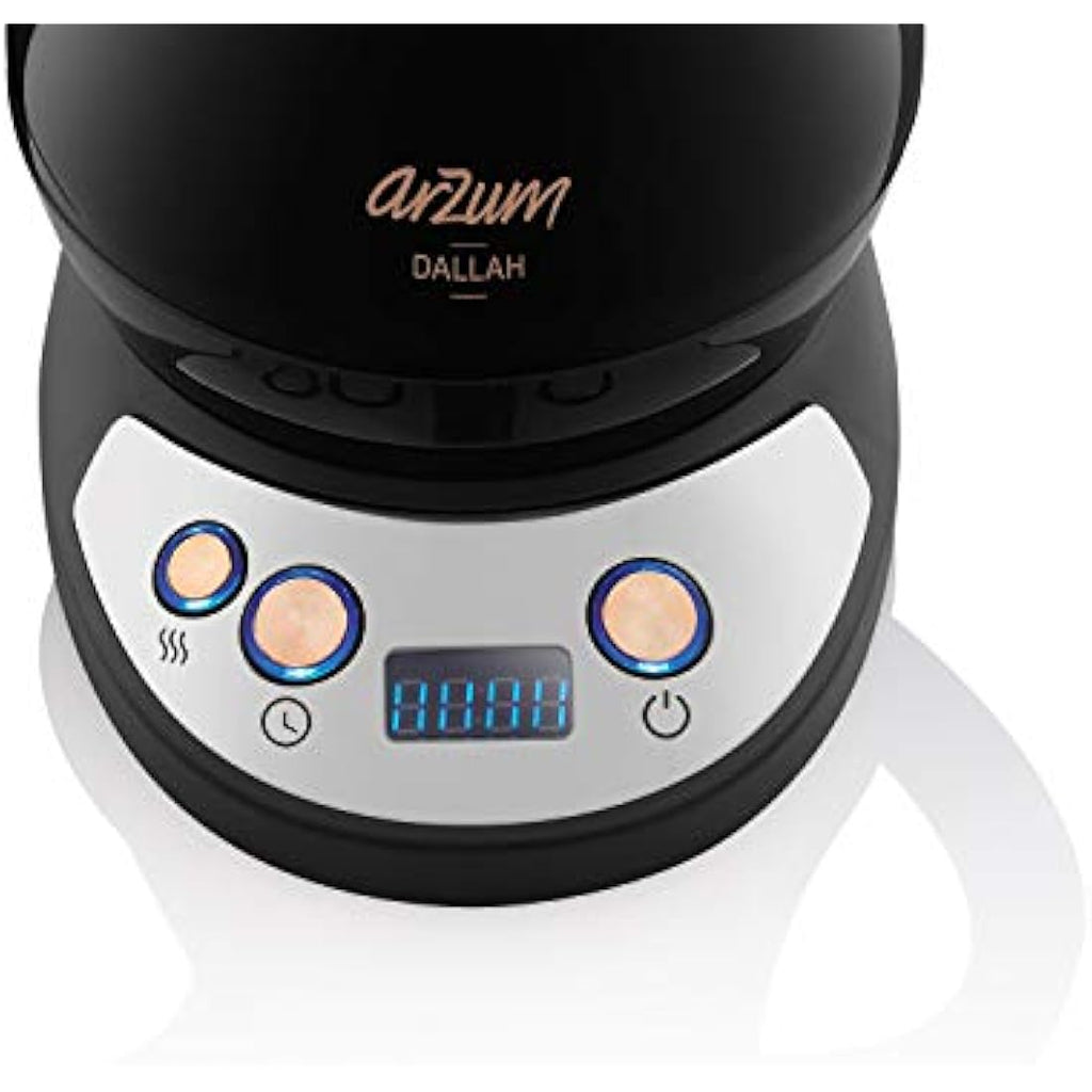 Arzum AR3070 Dallah Arabic Coffee Maker | 1.3L 1300W – Black