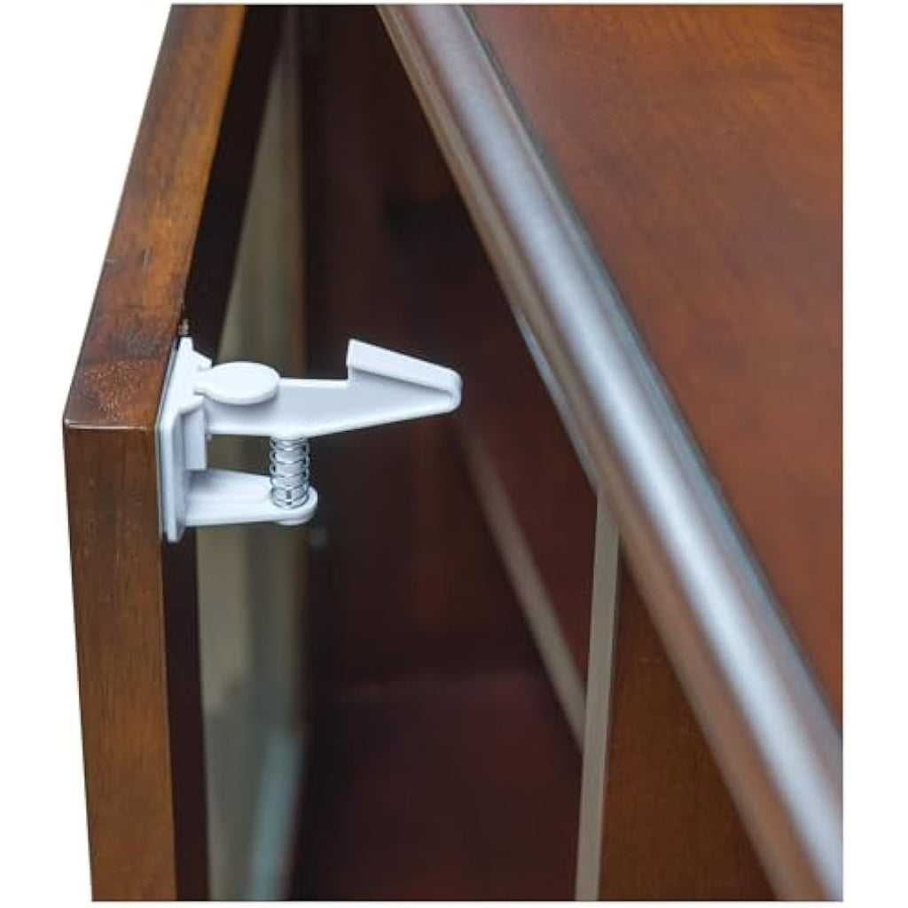 Inaya Baby Proofing Cabinet Locks – Child Safety Drawer Latches (8 Pack)