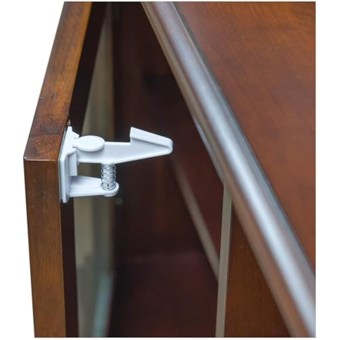 Inaya Baby Proofing Cabinet Locks – Child Safety Drawer Latches (8 Pack)