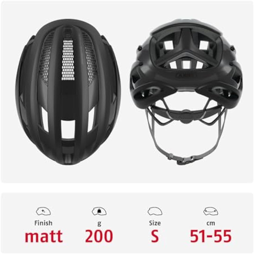 ABUS AirBreaker Road Bike Helmet – Lightweight Aerodynamic Cycling Gear