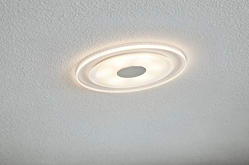 Paulmann Whirl Recessed LED Spotlight Set | Satin Aluminium | Dimmable