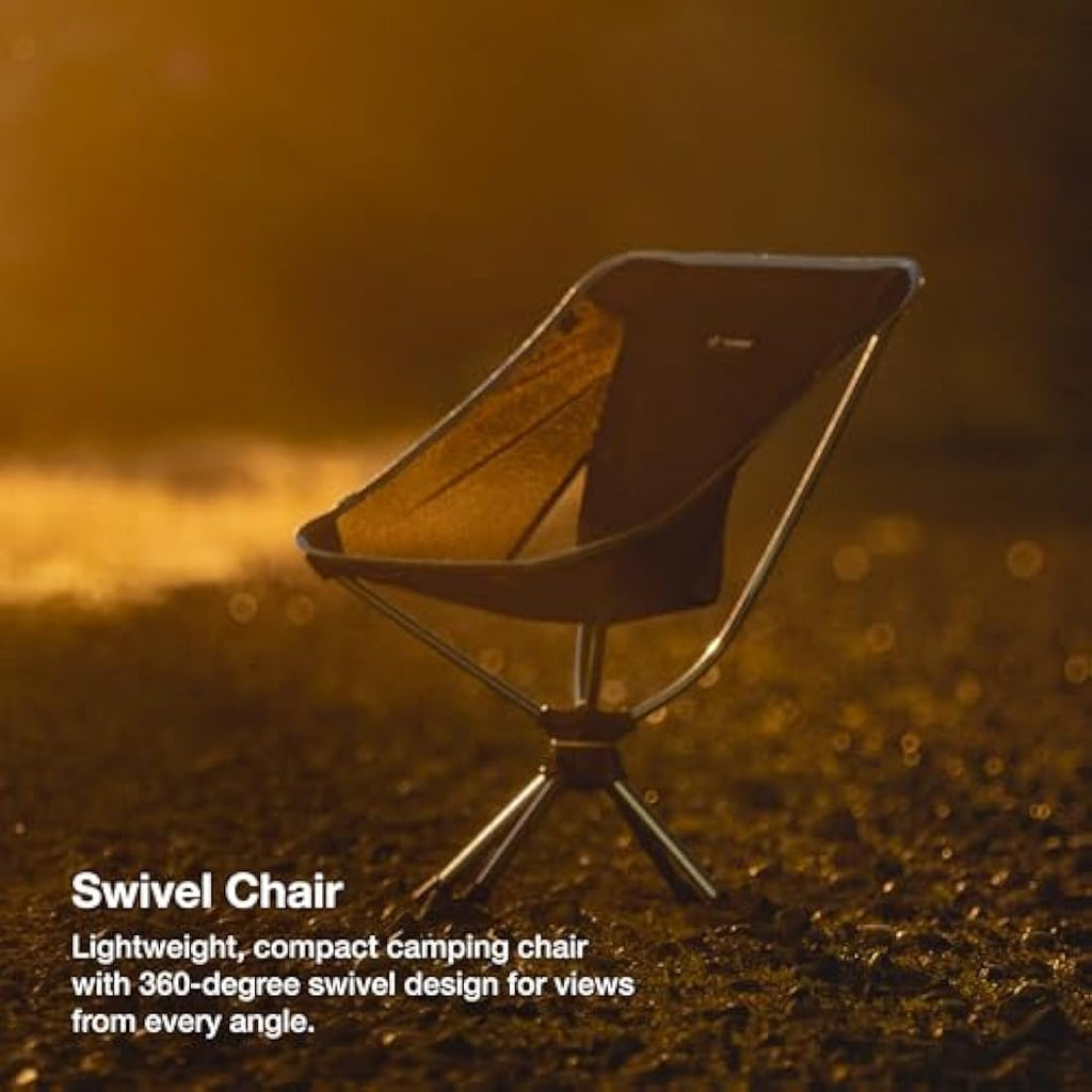 Helinox Swivel Chair – Lightweight 360° Rotating Camping Chair