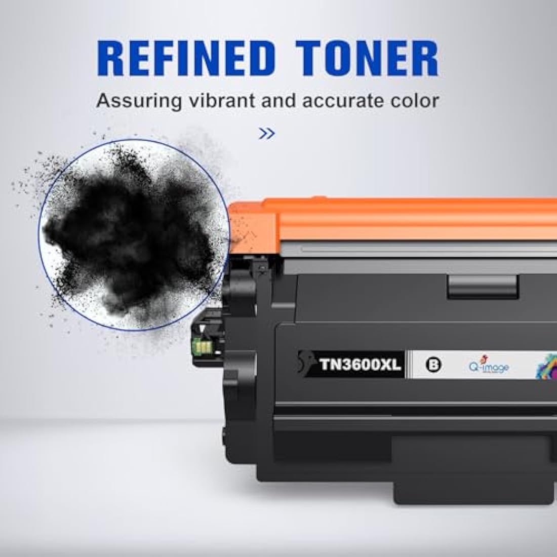 Q-image TN3600XL Black Toner Compatible with Brother HL-L5210DN & MFC-L6710DW