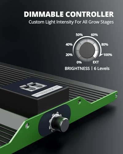 VIPARSPECTRA P1000 LED Grow Light | Full Spectrum Dimmable 100W Plant Lamp