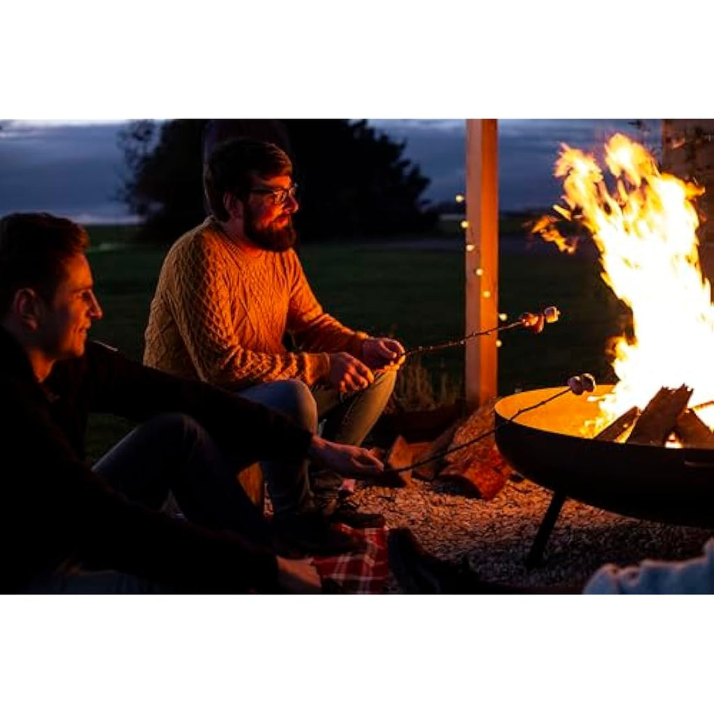 Jolof Store Pittsburgh Industrial Steel Firepit – Large Outdoor Bowl