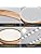 Schindora Wooden LED Ceiling Light – 20W Oak Flush Mount 4500K