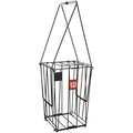 Wilson Tennis Ball Pick-Up Basket – 75 Ball Capacity Steel Hopper