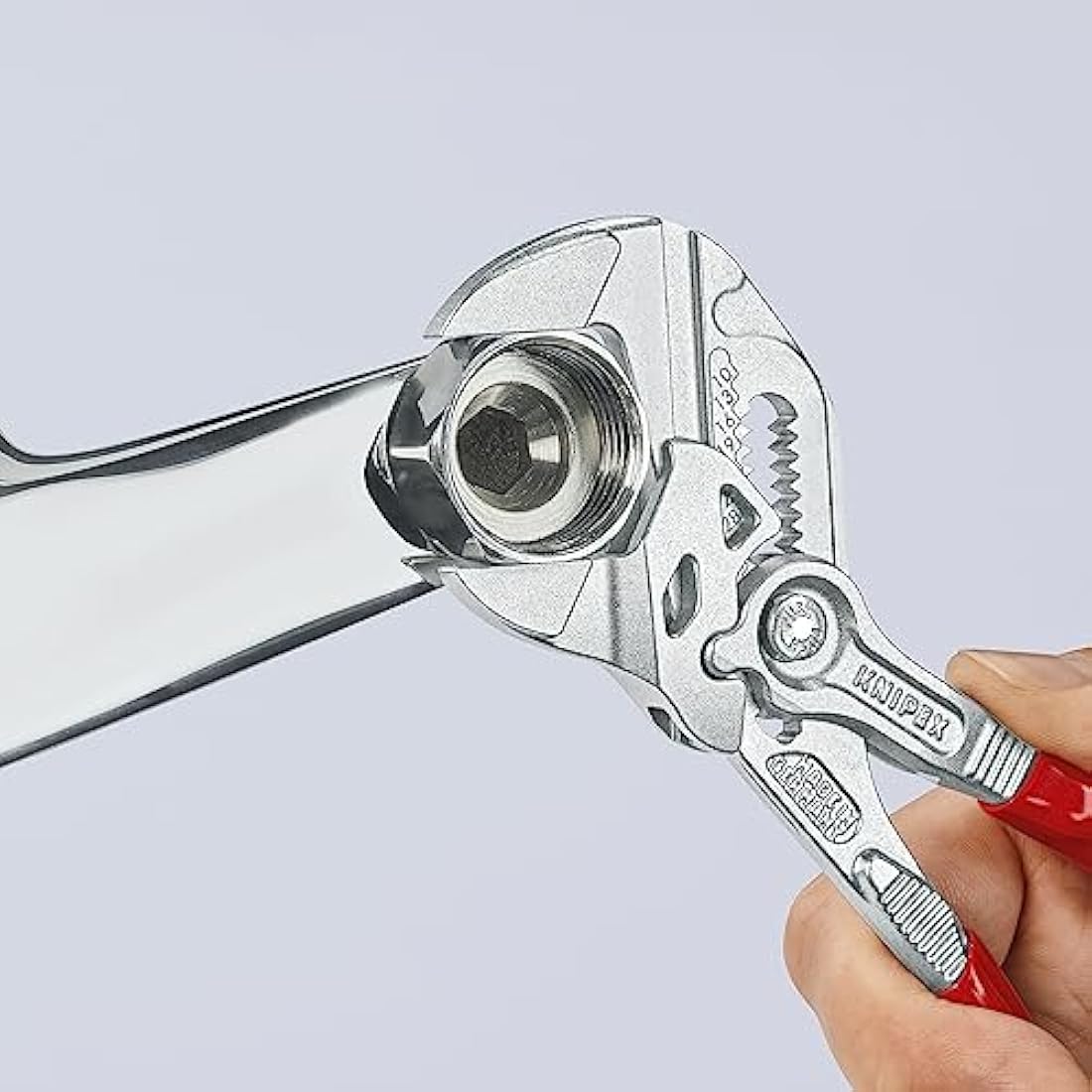 Knipex Pliers Wrench | 180mm Chrome-Plated Adjustable Hand Tool