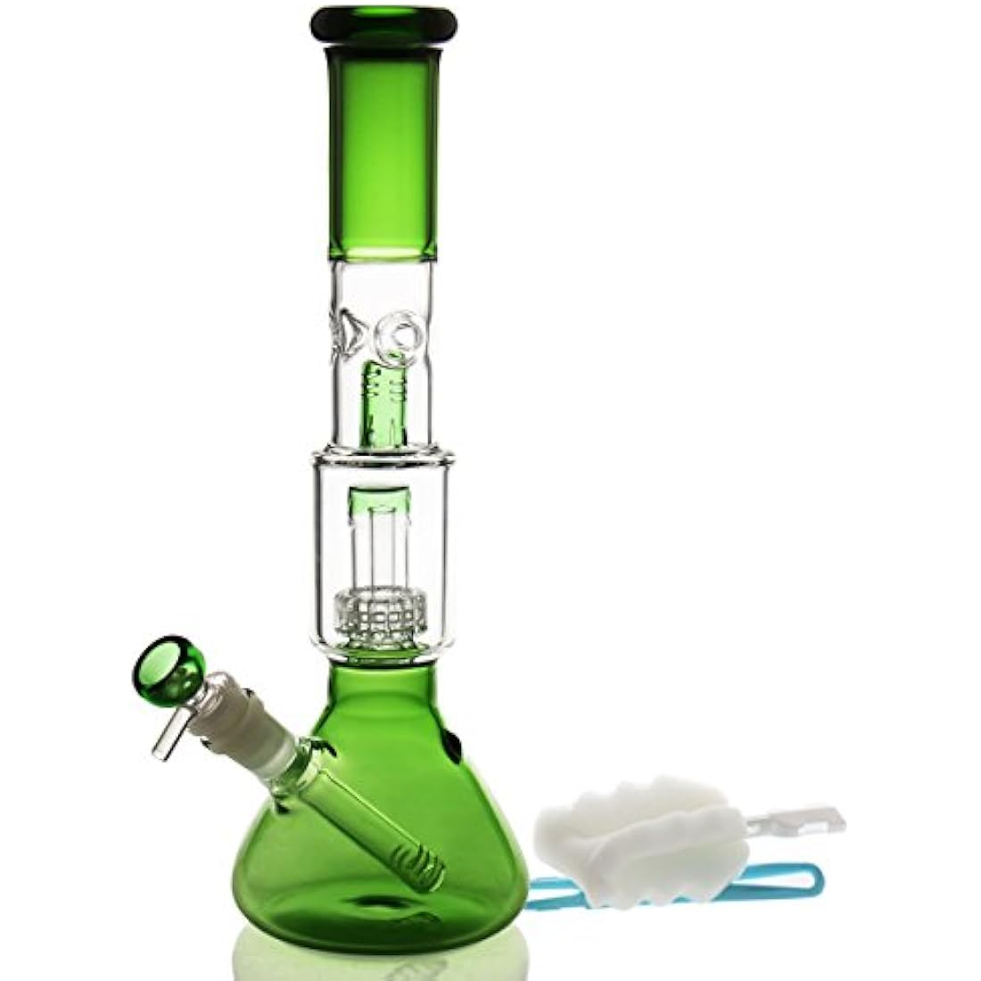 Bongbongbong Glass Water Bong | 31cm Tornado Filter Recycling Oil Rig