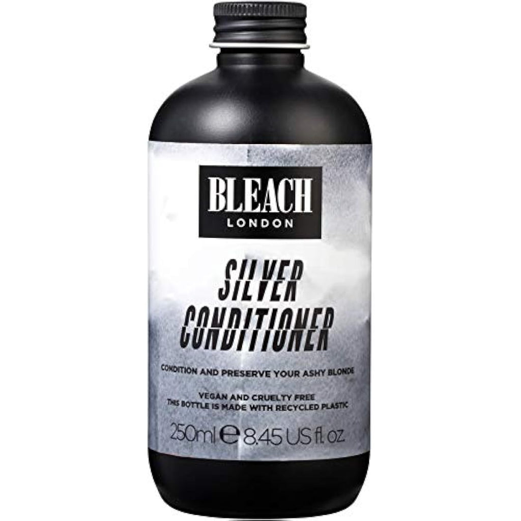 Bleach London Silver Shampoo, Conditioner & White Toner Hair Kit