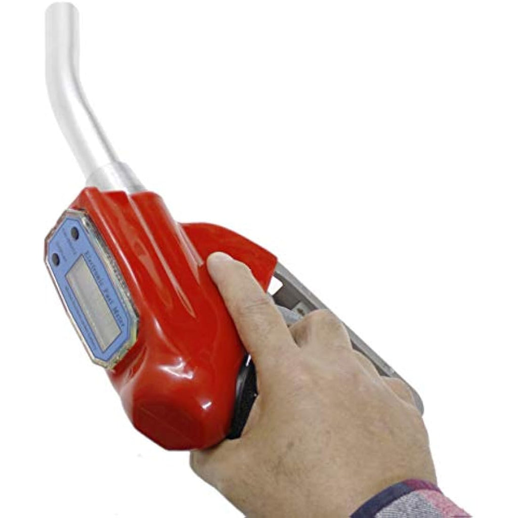 KATSU Digital Fuel Dispenser Gun | 1-Inch Diesel & Petrol Nozzle