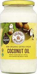 Coconut Merchant Organic Extra Virgin Coconut Oil – Raw & Cold Pressed 1L x2
