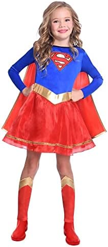 Supergirl Classic Kids Fancy Dress Costume – DC Comics by Amscan